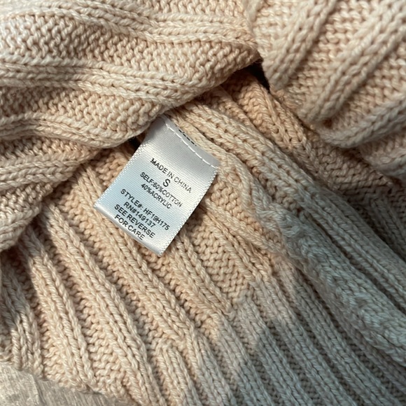 Too Cozy Turtle Neck Sweater Dress chunky sleeves small - Picture 9 of 12